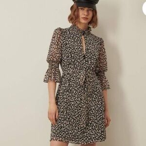 MARELLA HELIER PRINTED DRESS Size 2